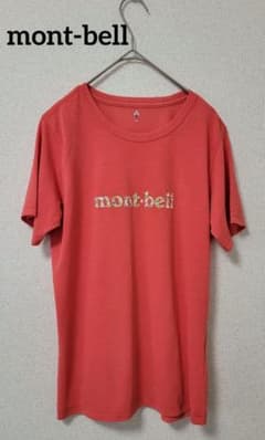 mont-bell 반소매 T셔츠 코랄 핑크계 M