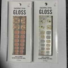 DASHING DIVA GLOSS ペディキュア用ネイルシール 2点セットのサムネイル
