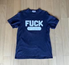 グッドイナフ FUCK Tシャツ 復刻 紺 M - メルカリ