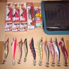 エギ  新品5個  （中古10個とケース1個付き）のサムネイル