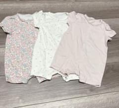半袖カバーオール 花柄 H&M 70のサムネイル