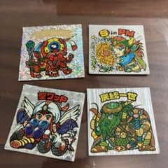 旧ビックリマン 4枚セット 悪魔VS天使シールのサムネイル