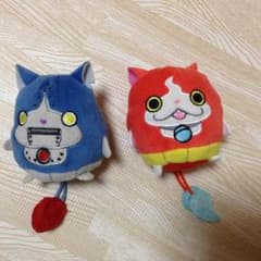 値下げしました☆妖怪ウォッチ☆ジバニャン ロボニャン☆気持ちいい生地☆のサムネイル