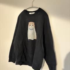FURFUR 猫　ブラックスウェットのサムネイル