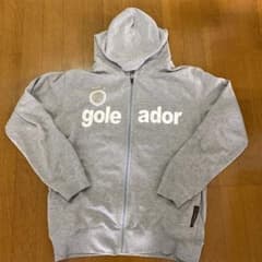 goleador ゴレアドール パーカー グレー LL フットサルのサムネイル