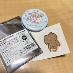 【ピンバッジ・缶バッジ】ちびちびうさまるカフェ限定のサムネイル
