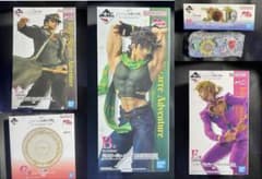 一番くじ ジョジョの奇妙な冒険 B賞 C賞 E賞 3体セット ロゴ2部 大皿