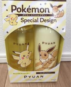 ポケモン ピュアン ピカチュウ イーブイ シャンプー&コンディショナーのサムネイル