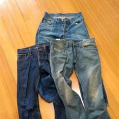 デニムセット　ヌーディージーンズ2本　Diesel1本のサムネイル