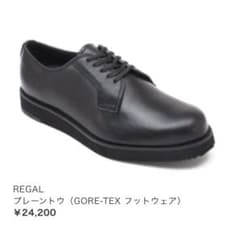 RAGAL GORE-TEX ゴアテックス ポストマン 27cm 黒 リーガル - メルカリ