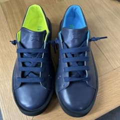 CAMPER TWINS K100576-001 ネイビー レザースニーカー44 CAMPER TWINS K100576-001 ネイビー レザースニーカー44 - メルカリ