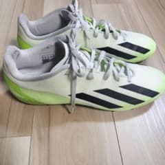 adidas サッカーシューズ ホワイト/ライムのサムネイル