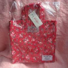 Cath Kidston 花柄トートバッグ 赤のサムネイル