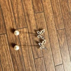 バタフライモチーフ イヤリングのサムネイル