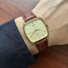 稼働 新品電池 seiko dolce タンク スクエア ヴィンテージ 時計 - メルカリ