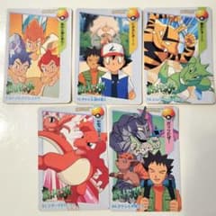 ポケモン カードダス アニメコレクション 5枚セット - メルカリ