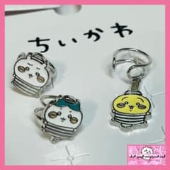 Chiikawa Ear Cuff (Chiikawa)ハチワレ・Rabbit) Silver II