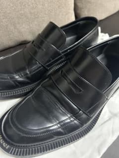 GUCCI グッチ Uチップ ローファーサイズ7約26cmイタリア製 GUCCI グッチ Uチップ コインローファーサイズ7約26cmイタリア製