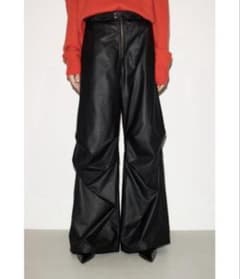THROW by SLY F/LEATHER LOOSE FLIGHT パンツのサムネイル