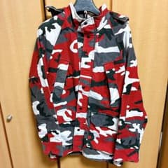 Supreme Field Parka RED CAMO ジャケット コート M - メルカリ