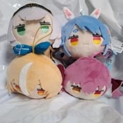 ホロライブプロダクション 寝そべりぬいぐるみ&寝そべりミニマスコット セット ホロライブ』沙花叉クロヱ、桃鈴ねね、ホロライブゲーマーズのプライズ