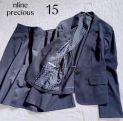 エヌラインプレシャス】美品✨大きいサイズ ストレッチ シルク混