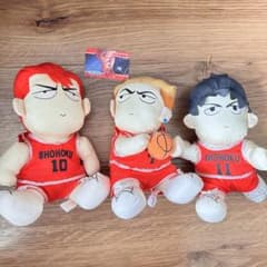 スラムダンク 宮城リョータ 樱木花道 流川楓ぬいぐるみ 湘北SLAMDUNK