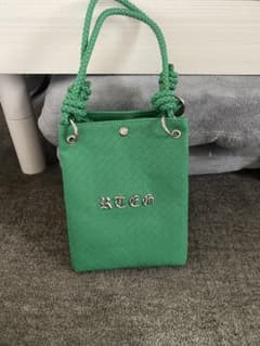RTEG Intrecciato BAG グリーン ハンドバッグ - メルカリ
