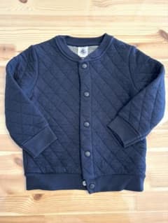 PETIT BATEAU ネイビー キルティング アウター24m 86cmのサムネイル