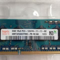 DDR3 PC3 12800  2GB 2枚のサムネイル