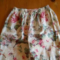 花柄パンツ（部屋着）☆綿100%ウエストゴムのサムネイル