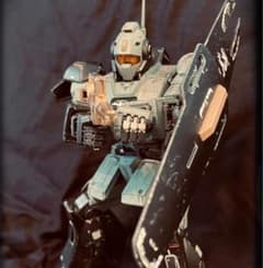 【世界一機MG ネモ完成品】 オリジナルロービジカラーリング全塗装ゴールデンガン 世界一機MG ネモ完成品】 オリジナルロービジカラーリング全塗装