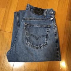 90s USA製 シルバータブ ルーズ W32のサムネイル