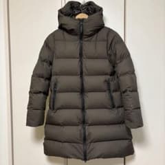 ノースフェイス ウィンド ストッパー ダウン シェルコートM コーヒー 