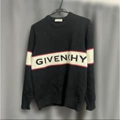 GIVENCHY ジバンシィ ロゴ クルーネック ニット セーター