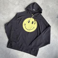 RAF SIMONS （ラフシモンズ）スマイリー ダメージ加工POパーカー 