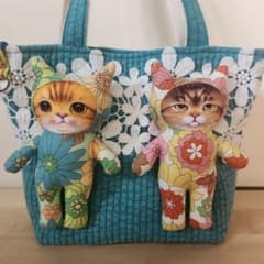 コヤンイサムチョン にゃんトート ハンドメイド - メルカリ