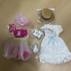 リカちゃん 服　うさちゃんとおでかけとピンクドレスのサムネイル