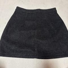 DAZY ミニスカート チャコールグレー Sサイズのサムネイル