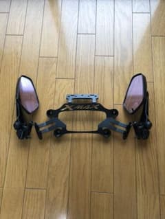 XMAX用 カウルミラーステー&タナックス シャークミラー3のサムネイル