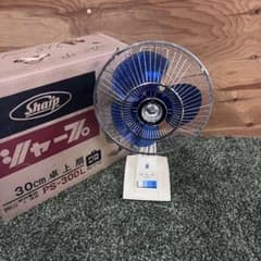 【希少】昭和レトロ　SHARP シャープ　扇風機　PG−30ST ☆動作確認済☆SHARP 卓上扇 PS-30DL レトロ扇風機【080617】 - メルカリ