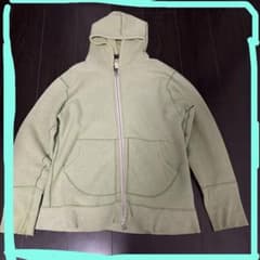 【希少】SPRUCE ジップパーカー XL カナダ製 ピスタチオカラー 古着のサムネイル