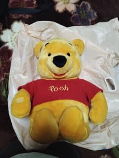 ディズニーストア公式 くまのプーさん ぬいぐるみ Mサイズ ヴィンテージのサムネイル