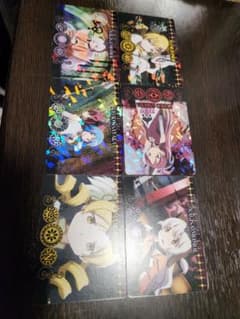 劇場版 魔法少女まどか☆マギカ カード 6枚セットのサムネイル