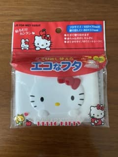 【未使用品】HELLO KITTY エコなフタ 102×70mmのサムネイル