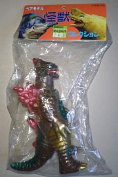 ベアモデルソフビオール怪獣コレクション地底超獣ギタギタンガ未