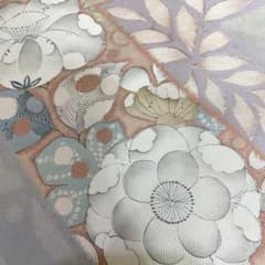 正絹袋帯 辻ヶ花‼️最高級辻ヶ花金糸刺繍見惚れる逸品 - メルカリ
