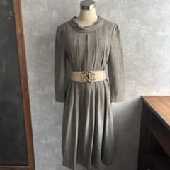 古着　ヴィンテージ レトロ　ベルベットワンピース希少　ビンテージ　used 古着 ヴィンテージ レトロ チェックワンピース 希少used ビンテージ