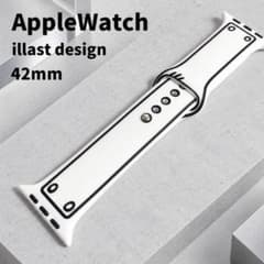 AppleWatch バンド 42mm アップルウォッチバンド 新品 ホワイトのサムネイル