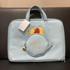 Brand new with tags: Disney Winnie the Pooh laptop bag with Pooh balloon.